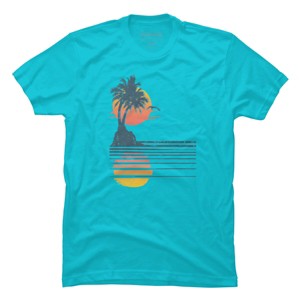Men's Design By Humans wish you were here By campkatie T-Shirt - 1 of 3