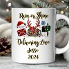 Postal Worker Buffalo Plaid Christmas Mug Gift (Non-Custom Only)| OrnamentallyYou - image 3 of 4