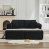 76" L-Shaped Cloud Sectional Couch with Double Chaise,Deep Seat Corduroy Modular Sofa Couch for Living Room,Cloud Sectional Sofa-Baofuwish - 3 of 4