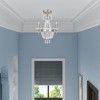 Livex Lighting Valentina 3 - Light Chandelier in  Brushed Nickel - 3 of 4