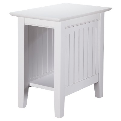 target white side table