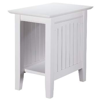 Nantucket Chair Side Table White - AFI