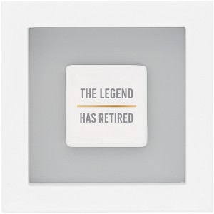 Pavilion Gift Company - The Legend - 4.75" Plaque - Wall Sign Panels - 1 of 4