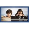 PosterPalooza | Panoramic Classic Modern Blue Frame - UV Acrylic, Foam Board Backing, Hanging Hardware - 2 of 4