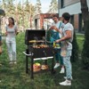 Winado Outdoor Charcoal Grill With Foldable Side Table And Wheels - 3 of 4
