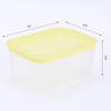 REGALWOVEN D Leakproof Plastic Food Container 6.1 x 6.1 x 2.9 Inch 12 Pcs - 2 of 4