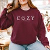 Simply Sage Market S.W.Smiley Cozy Outline Sweatshirt - 2 of 4