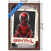 Trends International Marvel Deadpool & Wolverine - Babypool Framed Wall Poster Prints - 3 of 4