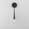 ET2 Lighting Pierce 1 - Light Wall Light in  Black - 2 of 4