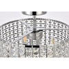 Elegant Lighting Elise 14 inch flush mount in brass - 4 of 4