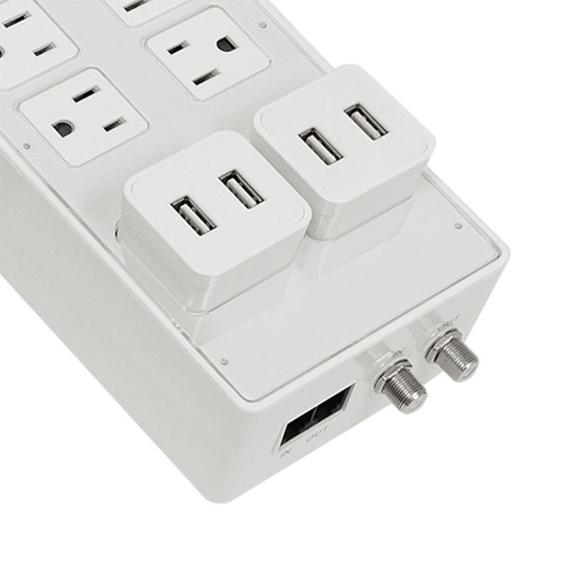 Panamax® Power360® 8-Outlet Floor Strip with USB Pluggables, 2 of 6