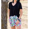 Women's Floral Frenzy Highlander Shorts - Crazy Train - 2 of 4