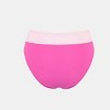 Women's High-Waisted Cheeky Bold Waistband Bikini Bottom - Cupshe - 2 of 4