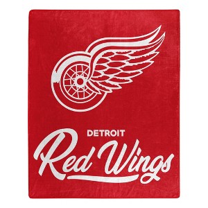 NHL Detroit Red Wings 50 x 60 Raschel Throw Blanket - 1 of 3