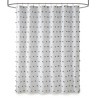 SEVOBAL Shower Curtain Casual Design with All Over Pom Pom Detail Easy to Coordinate with Bathroom Decor, Grey, 72"*72"*0.13" - 2 of 4