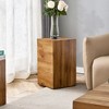 NicBex Modern Small Rectangular Textured-Pattern Coffee Table,Minimalist Center Table for Living Room,Living Room Furniture - 2 of 4