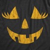 Mens Wacky Wendy Pumpkin T Shirt Funny Halloween Jack O Lantern Crazy Smile Tee For Guys - Crazy Dog Men's T Shirt - image 2 of 4