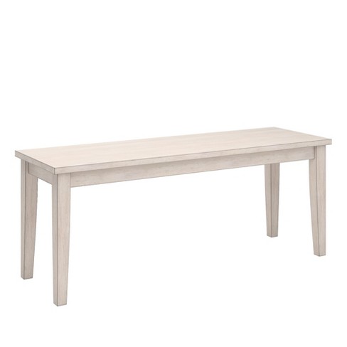 Inspire Q Keenan Bench Antique White - image 1 of 4