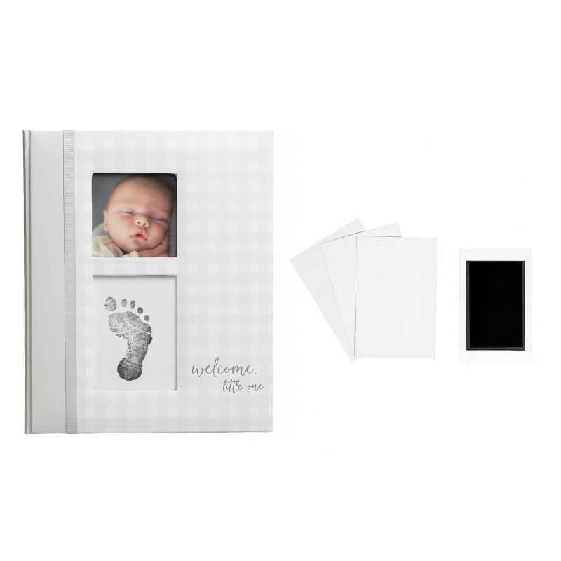 Pearhead Gingham Baby Memory Book, 3 of 11