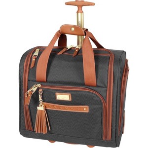Steve Madden 15 Inch Under Seat Bag Carry on Suitcase with 2 Wheels - 1 of 1