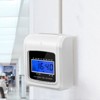 VEVOR Punch Time Clock, Time Tracker Machine for Employees of Small Business, 6 Punches per Day, Time Clock Punch Machine, Grey - 2 of 4