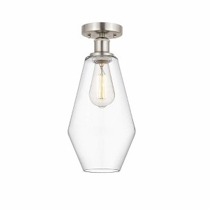 Cindyrella - 1 Light Semi-Flush Mount In Nautiical Style-14.75 Inches Tall and 7 Inches Wide - 1 of 1