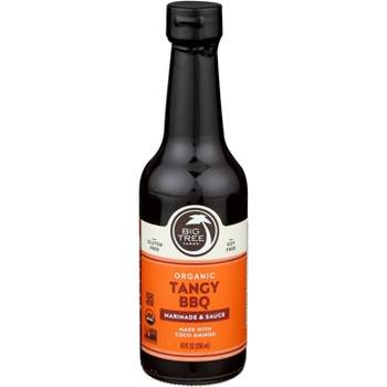 Big Tree Farms Organic Tangy BBQ Marinade & Sauce - Case of 6 - 10 fl oz