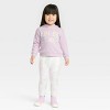Grayson Mini Toddler Girls' Hoodie Sweatshirt - Purple - 3 of 3