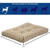 Bellura Pet - Mocha Swirl Lush Pet Bedding - Coffee Brown - 3 of 4