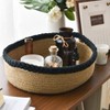 WeThinkStorage Twisted Jute Decorative Basket and Tray with Soft Rope Handle - 3 of 4