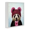 Stupell Industries Happy Panda Bear with Donut, 12" x 12" - 3 of 4
