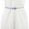Elerevyo Women's Faux Leather Skinny Belt for Dress Adjustable Knotted Thin Waist Belts - 4 of 4