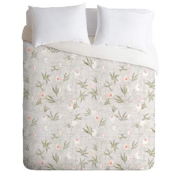 Holli Zollinger Anemone Leaf Duvet Set - Deny Designs