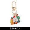 Unique Bargains Christmas Keychain Lobster Clasp Zinc Alloy Colorful 2.17" 1 Pc - 2 of 4