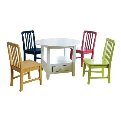 5pc Kids' Lindsey Round Table Set - ioHOMES