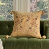 Mina Victory Vintage Angel 24" x 24" Beige Indoor Throw Pillow - 2 of 4