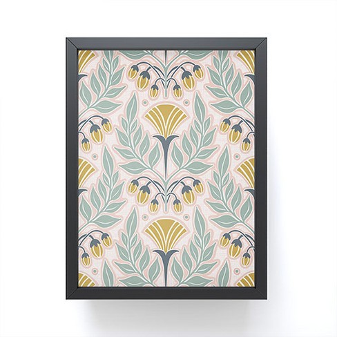 Heather Dutton La Floraison Blush Pink Framed Mini Art Print 4" (H) x 3" (W) x 1" (D) - Society6 - image 1 of 3