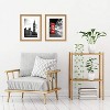 Americanflat 11x14 Oak Picture Frame 2 Pack with Shatter-Resistant Glass Cover - 11X14 Frame With Mat For 8X10 Inch Photos - 2 Pack - 4 of 4