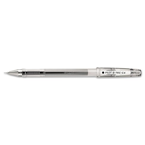 Pilot G Tec C Ultra Gel Ink Stick Pen Black Ink 4mm Dozen Target