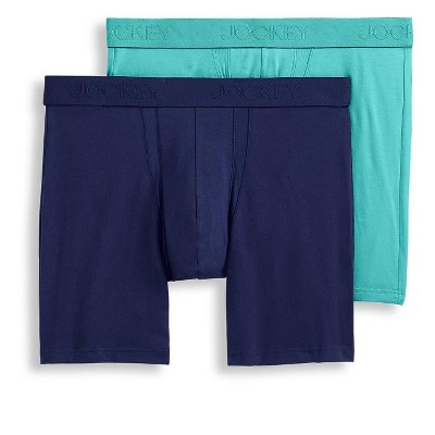 Jockey Men's Big Man Chafe Proof Pouch Cotton Stretch 6" Boxer 5xl