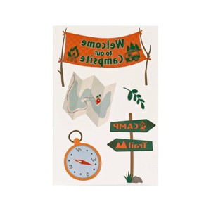 Temporary Tattoos Map - Bullseye's Playground™ - 1 of 2