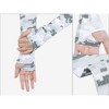 INSPIRE CHIC Women's Sun Protection Cooling Arm Stretch Sleeves Gloves with Thumb Hole 1Pair - 3 of 4