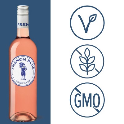 French Blue Rose Wine - 750ml Bottle