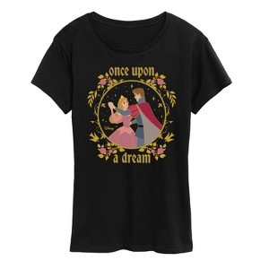 Women's - Disney Princess - Aurora Once Upon A Dream Short Sleeve Graphic T-Shirt - 1 of 4