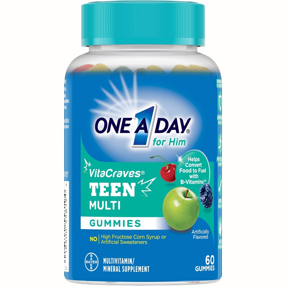 UPC 016500558194 product image for One A Day Teen Multivitamin Gummies for Him - 60ct | upcitemdb.com