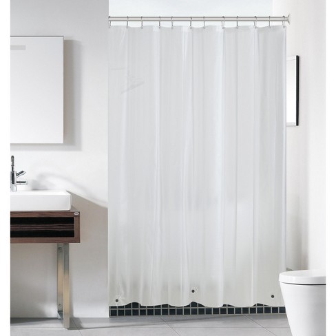 ARICHOMY Shower Curtain Liner Clear Strongest 10 Gauge Heavy Duty Liner Waterpro 