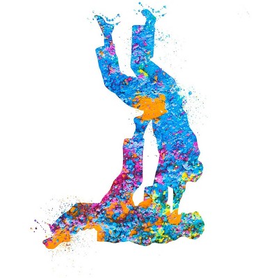 Poster Master Watercolor Martial Arts No1