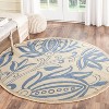 Courtyard CY2961 UV & Stain Resistant Non-Shedding Power Loomed Indoor/Outdoor Rugs - Safavieh - 2 of 3