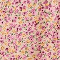 pink yellow floral