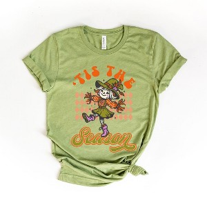 Simply Sage Market Women's Tis The Season Scarecrow Short Sleeve Graphic Tee - 1 of 4